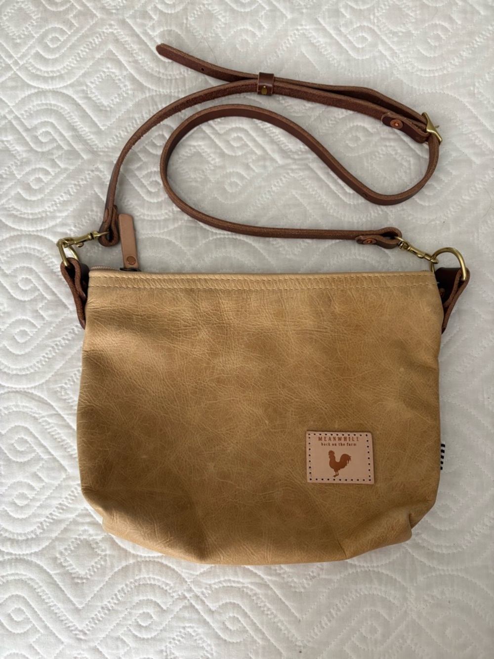 BNNU Rustic yellow Sling Crossbody Bag